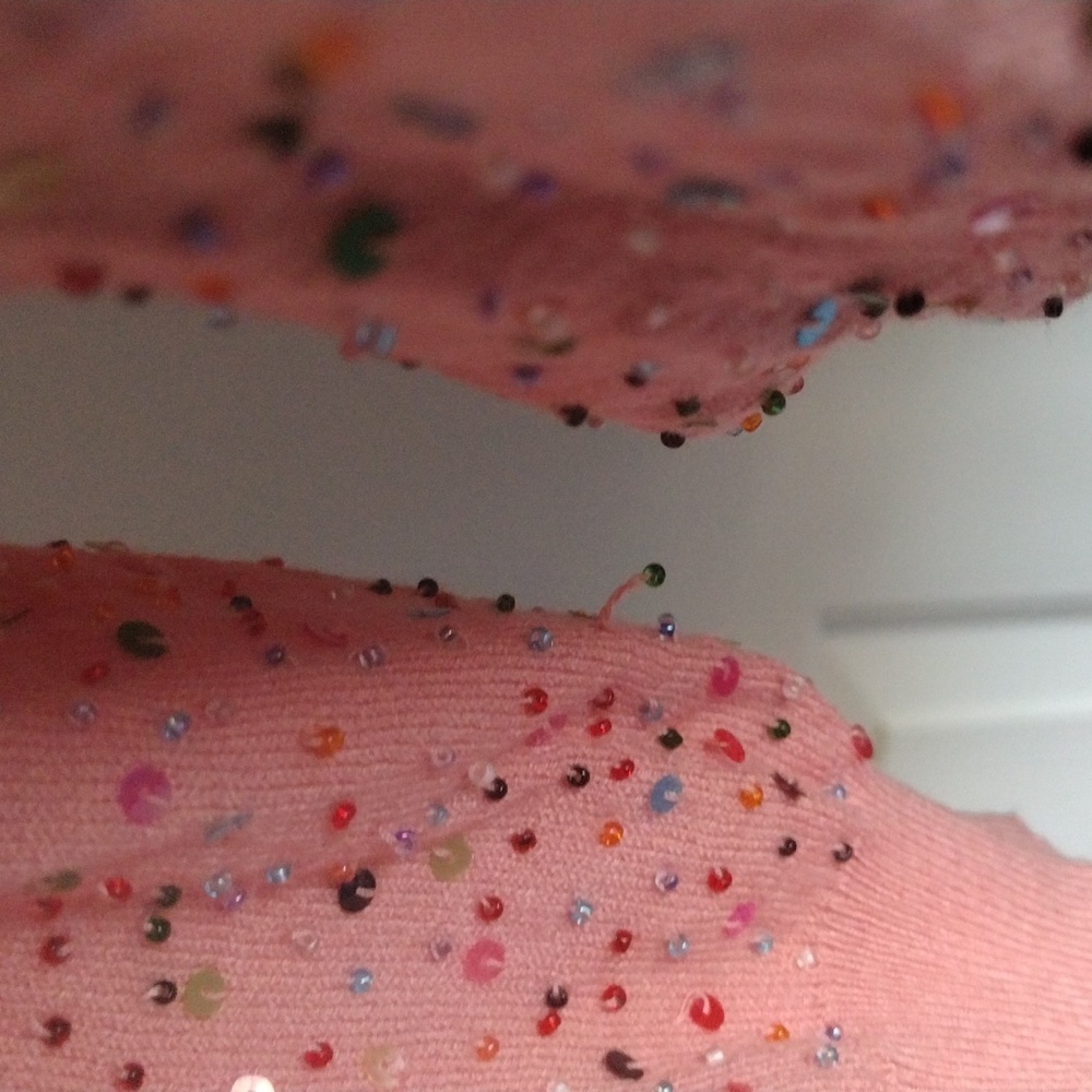 Cynthia Steffen Beaded and Sequined 3/4 Cardigan - Picture 4 of 6